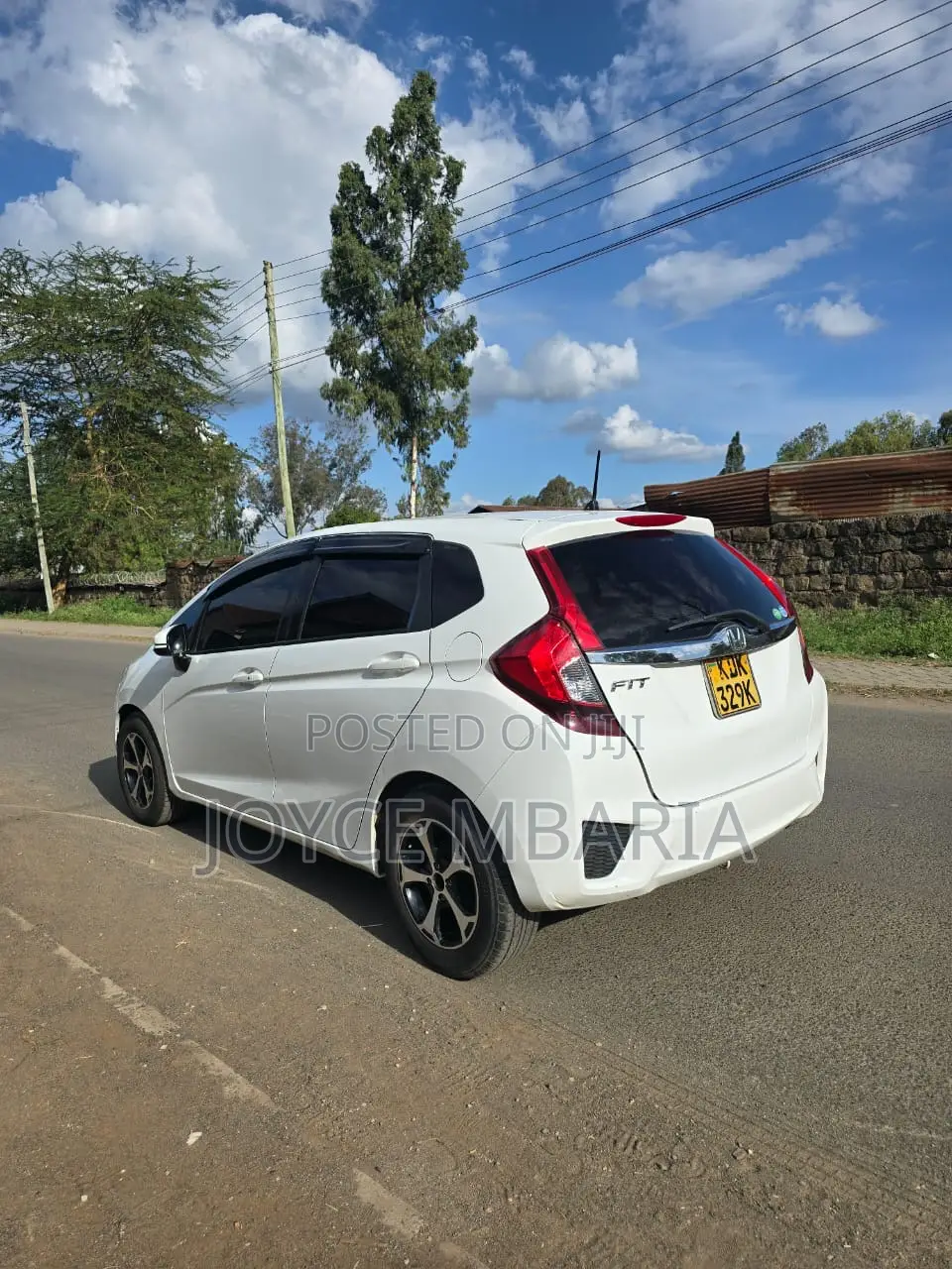 Honda Fit 2016 White