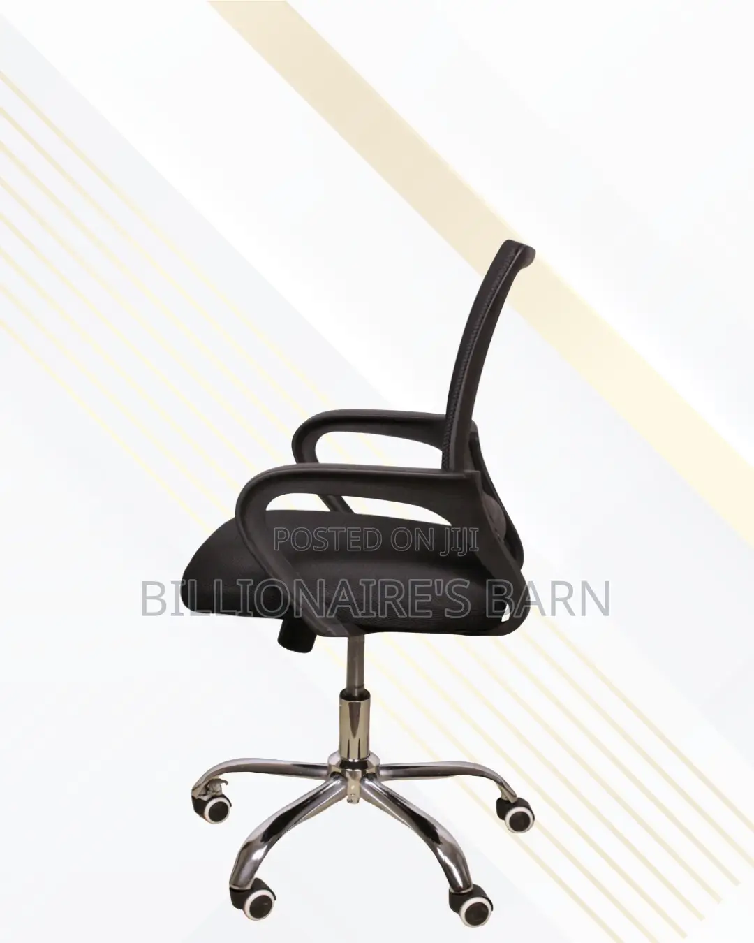 Breathable Chair Secretarial Swivel Mesh | Perfect for Home Office