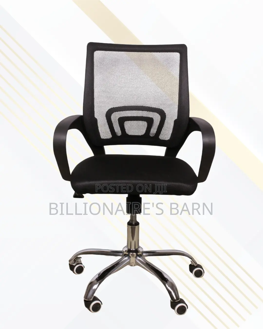 Breathable Chair Secretarial Swivel Mesh | Perfect for Home Office