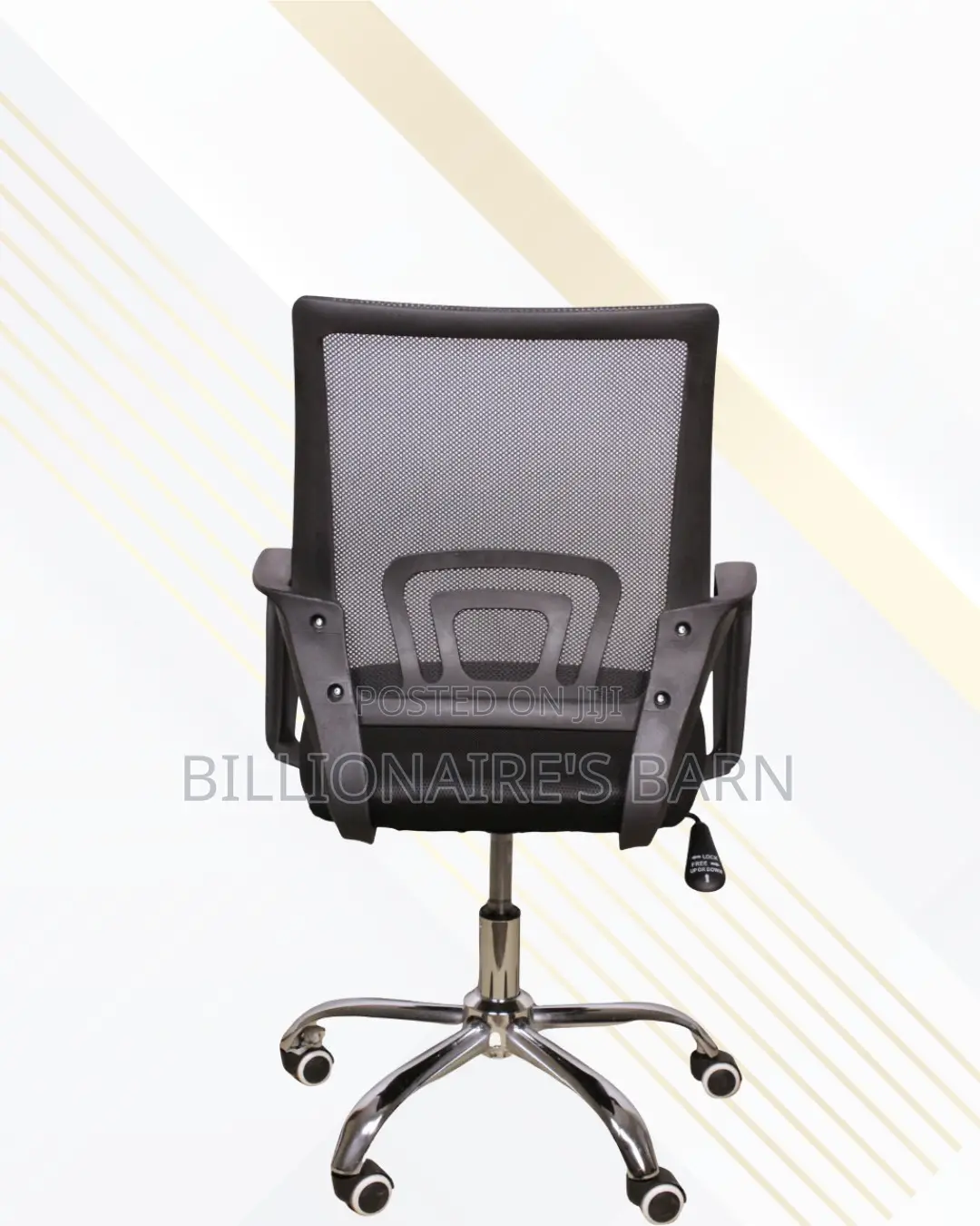 Breathable Chair Secretarial Swivel Mesh | Perfect for Home Office