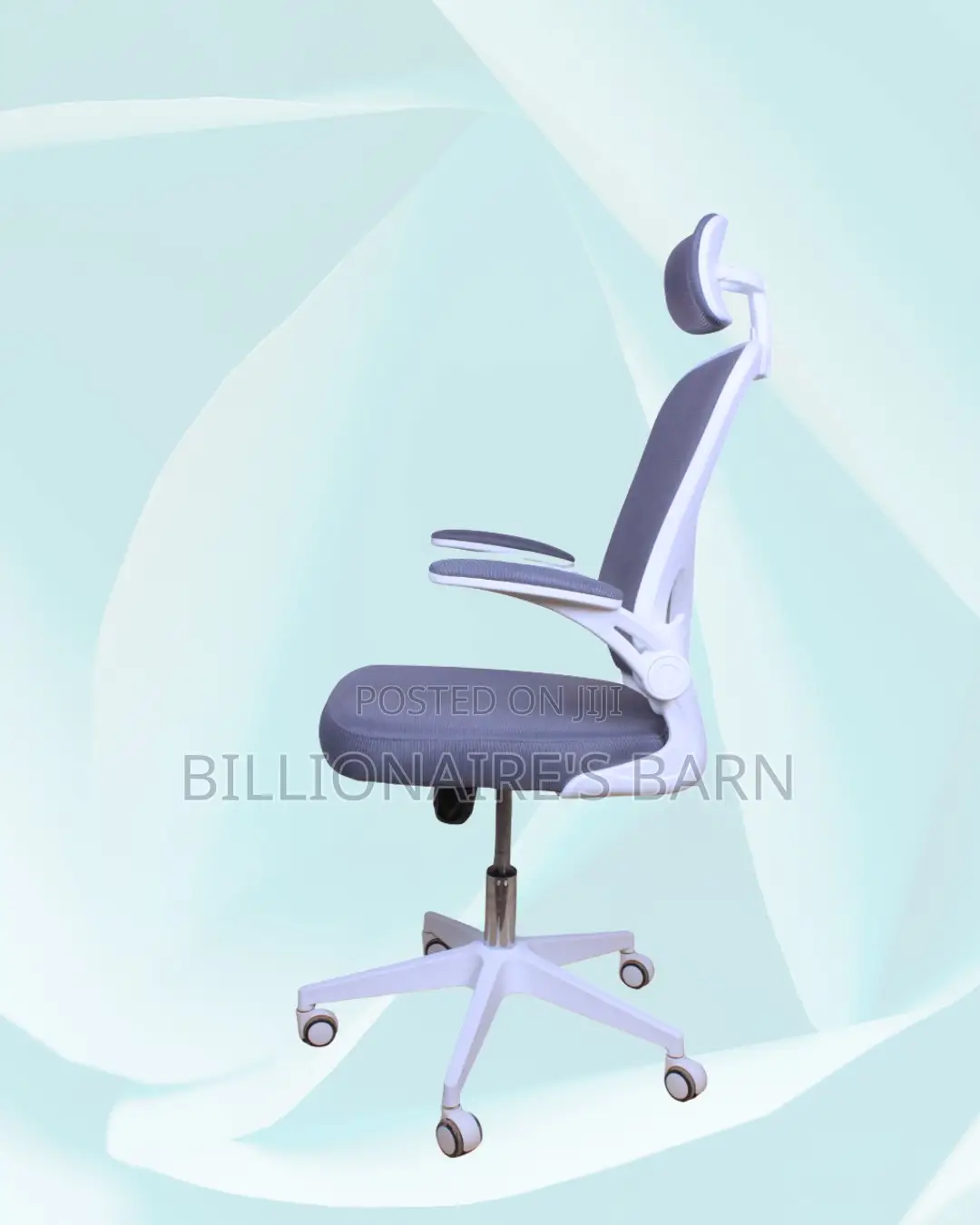 Adjustable Office Ergonomic White — | Perfect for Home Office