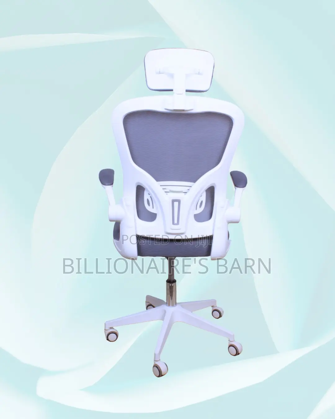 Adjustable Office Ergonomic White — | Perfect for Home Office
