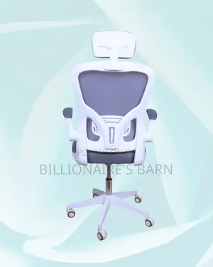 Adjustable Office Ergonomic White — | Perfect for Home Office