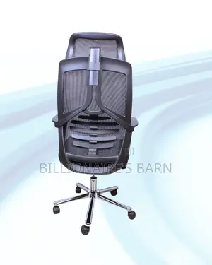 Swivel Back Steel Chair Mesh | Comfort Meets Style