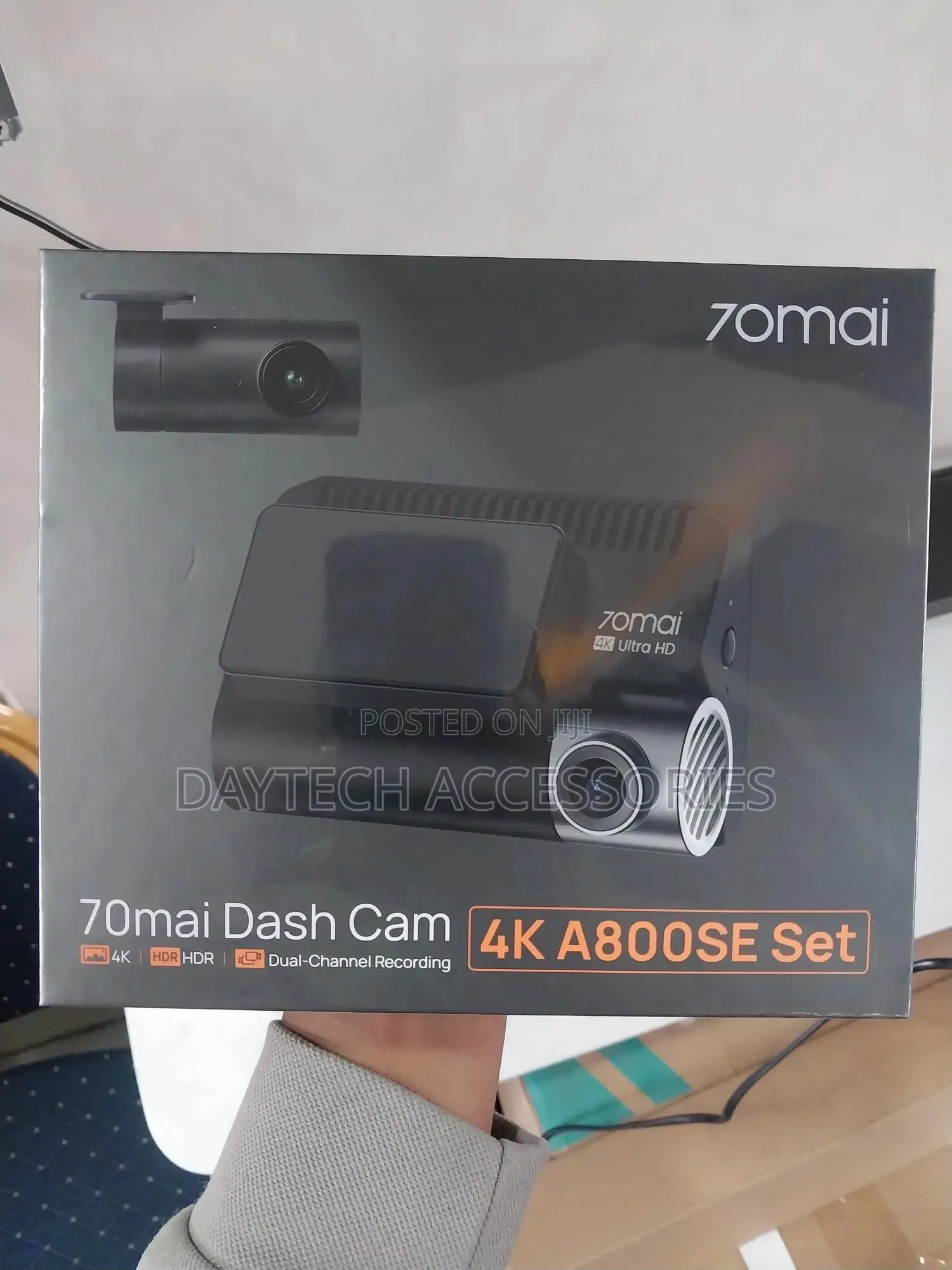 70mai A800se Dash Cam Uhd Cinema-Quality Built-in GPS Adas.