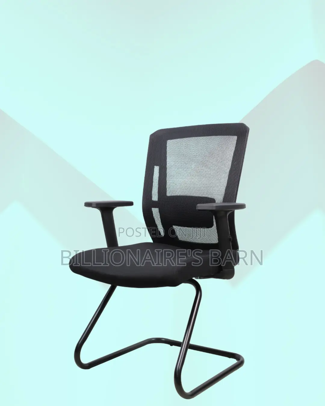 Elegant Visitor Chair | Neat Finish, Comfortable Padding