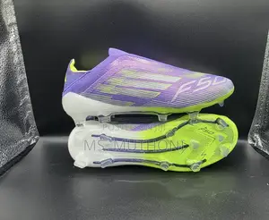 Purple Rush/FTWR Adidas F50 Elite -Tier Laceless Fg Football Boots