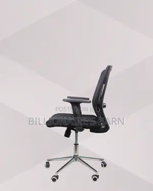 Stylish Mid-Back Office Seat | Comfort for All-Day Work