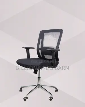 Stylish Mid-Back Office Seat | Comfort for All-Day Work