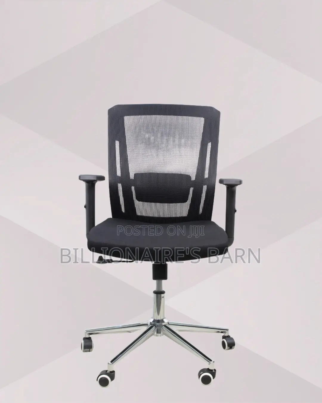 Stylish Mid-Back Office Seat | Comfort for All-Day Work