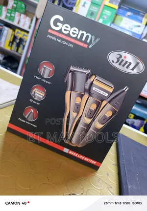 Shaver and Smoother Geemy 3 in 1 Clipper