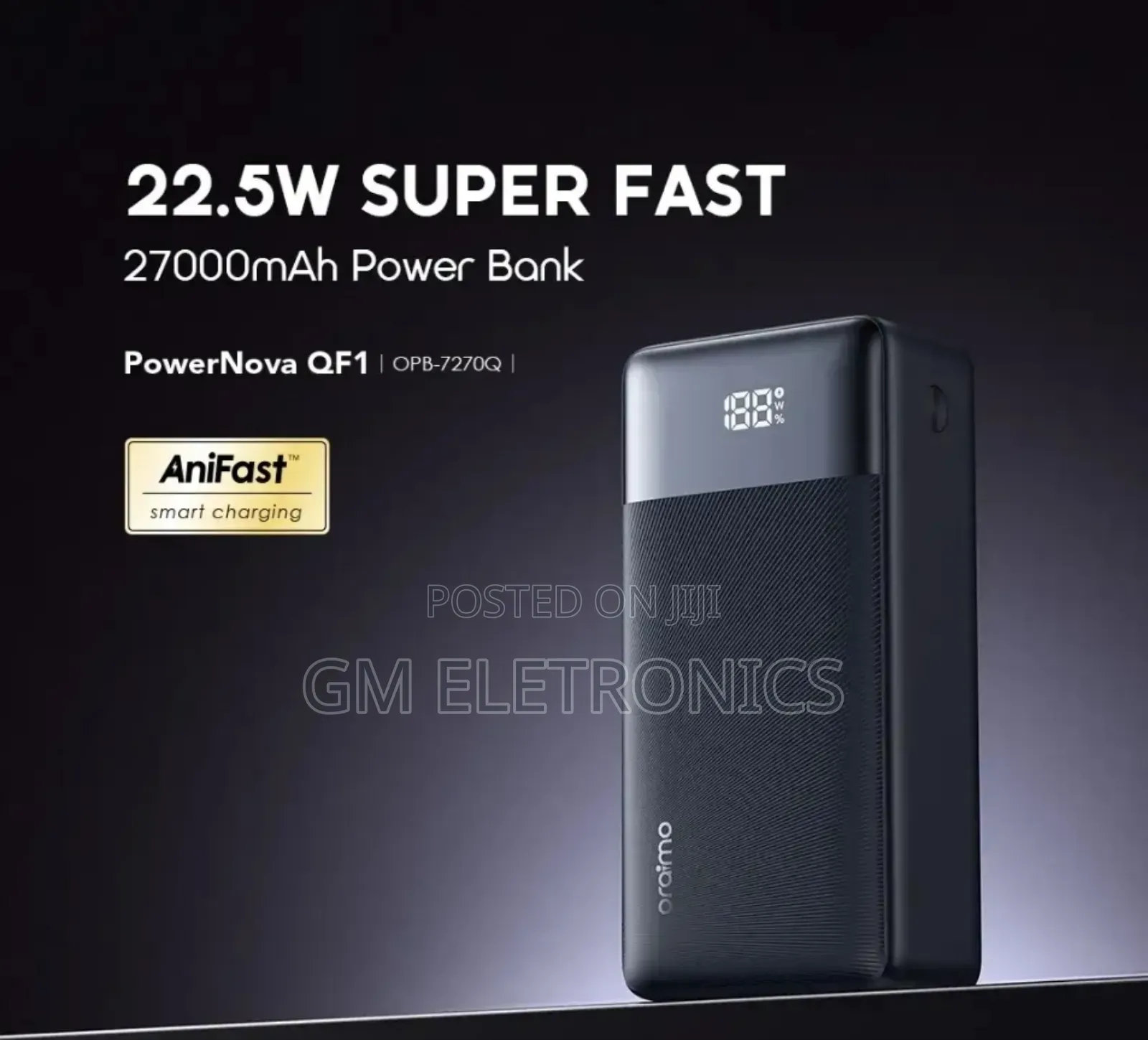 New 27000mah 22.5w Power Bank.