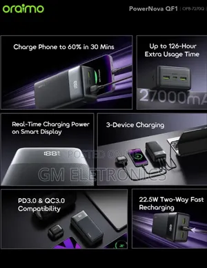 New 27000mah 22.5w Power Bank.