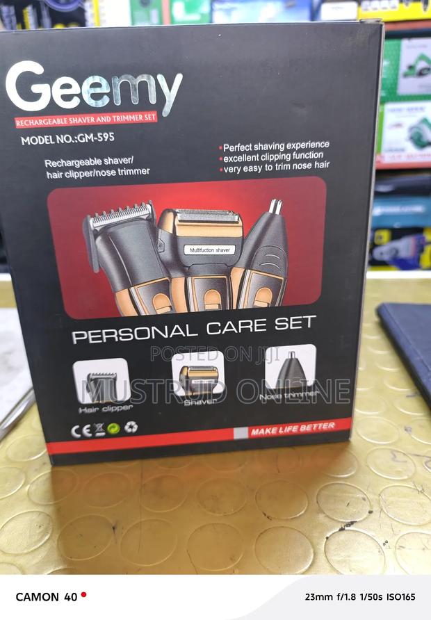 Portable Geemy Shaver. 3 in 1