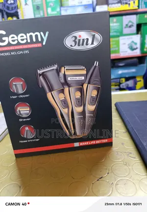 Original Geemy Shaver 3 in 1 Cordless