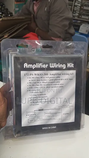 1500 Watts Amplifier Installation Kit