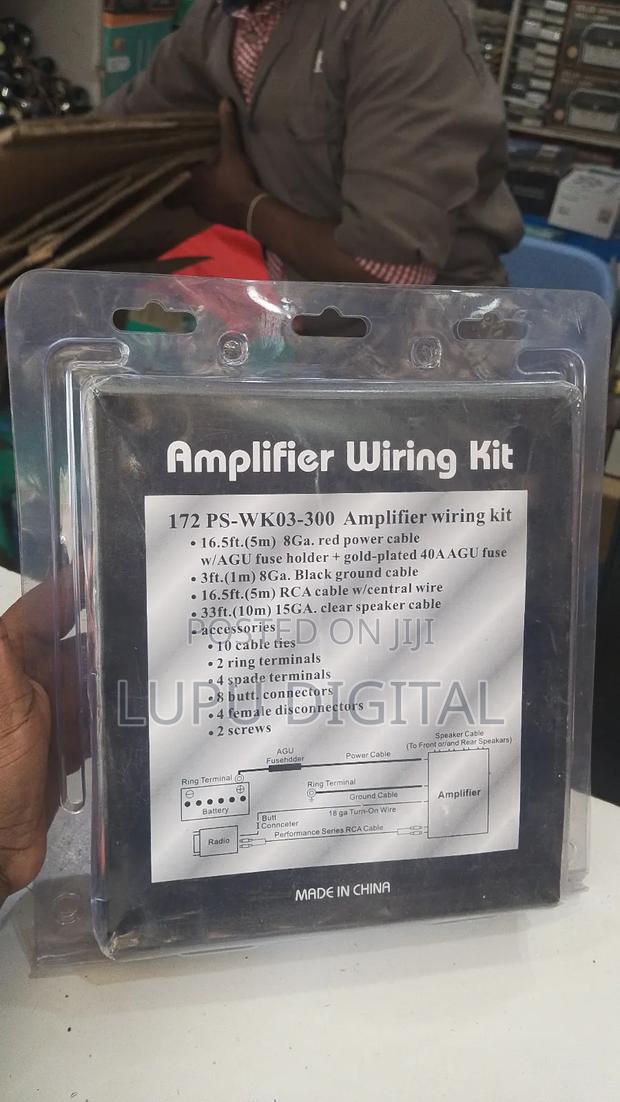 1500 Watts Amplifier Installation Kit - thumbnail 3