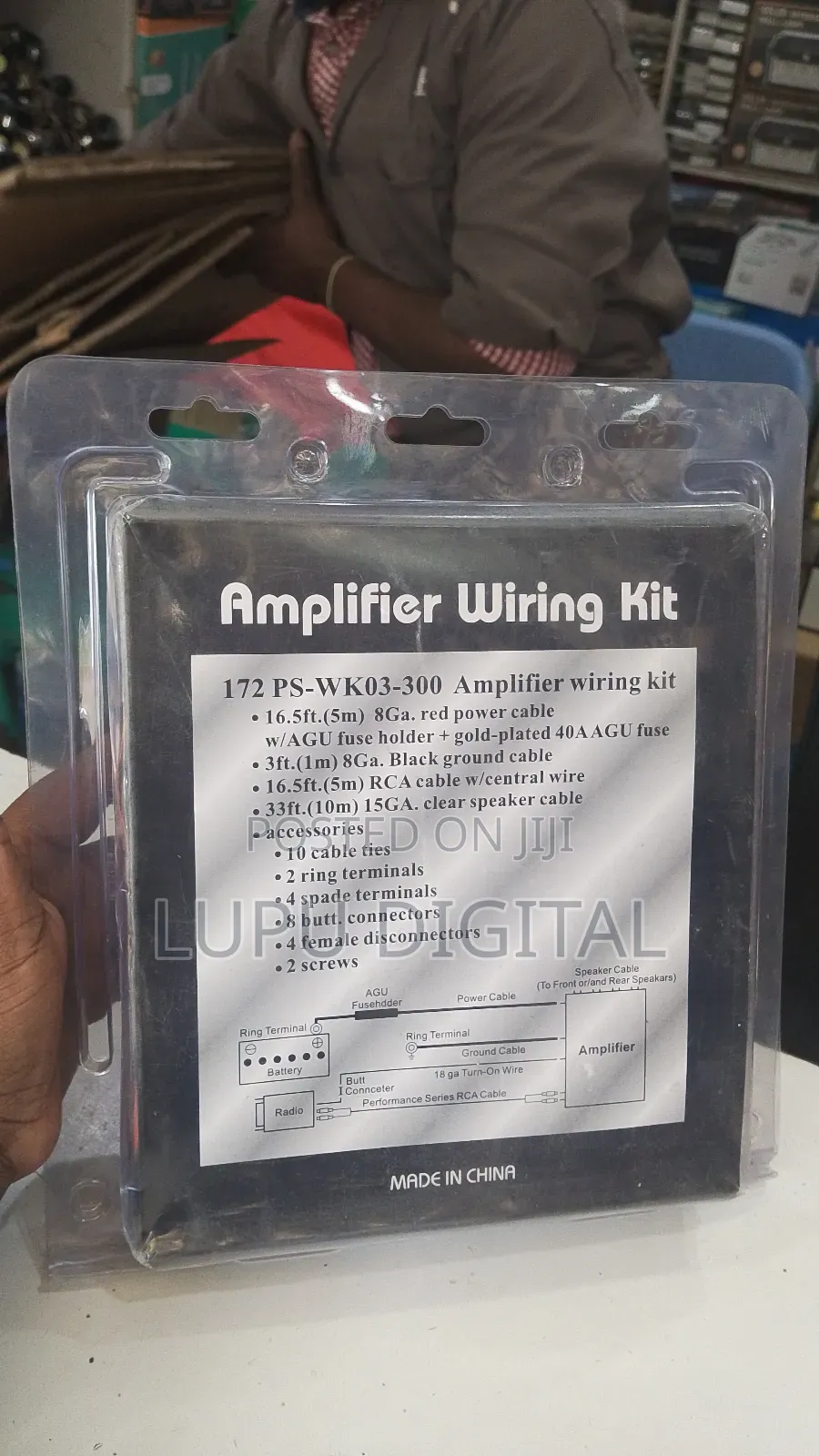 1500 Watts Amplifier Installation Kit