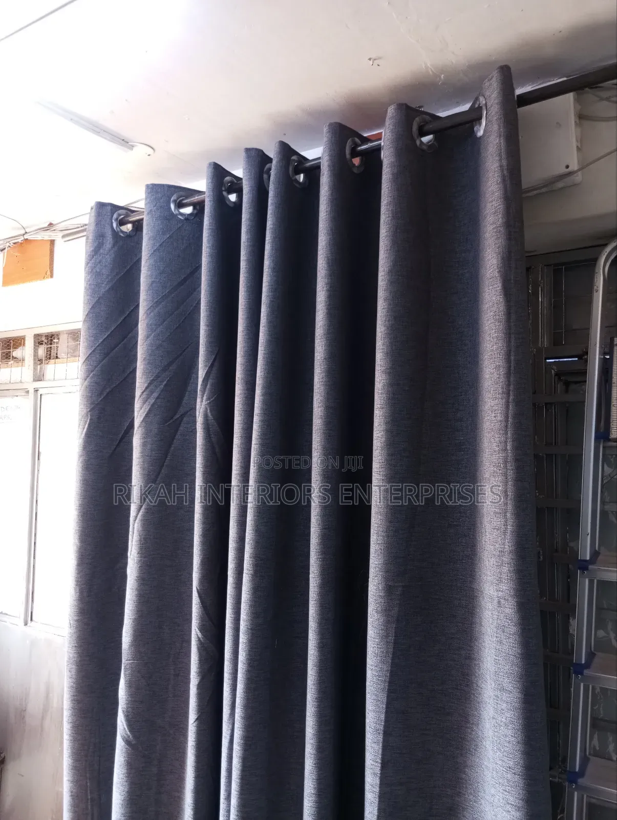 Dark Grey Curtains