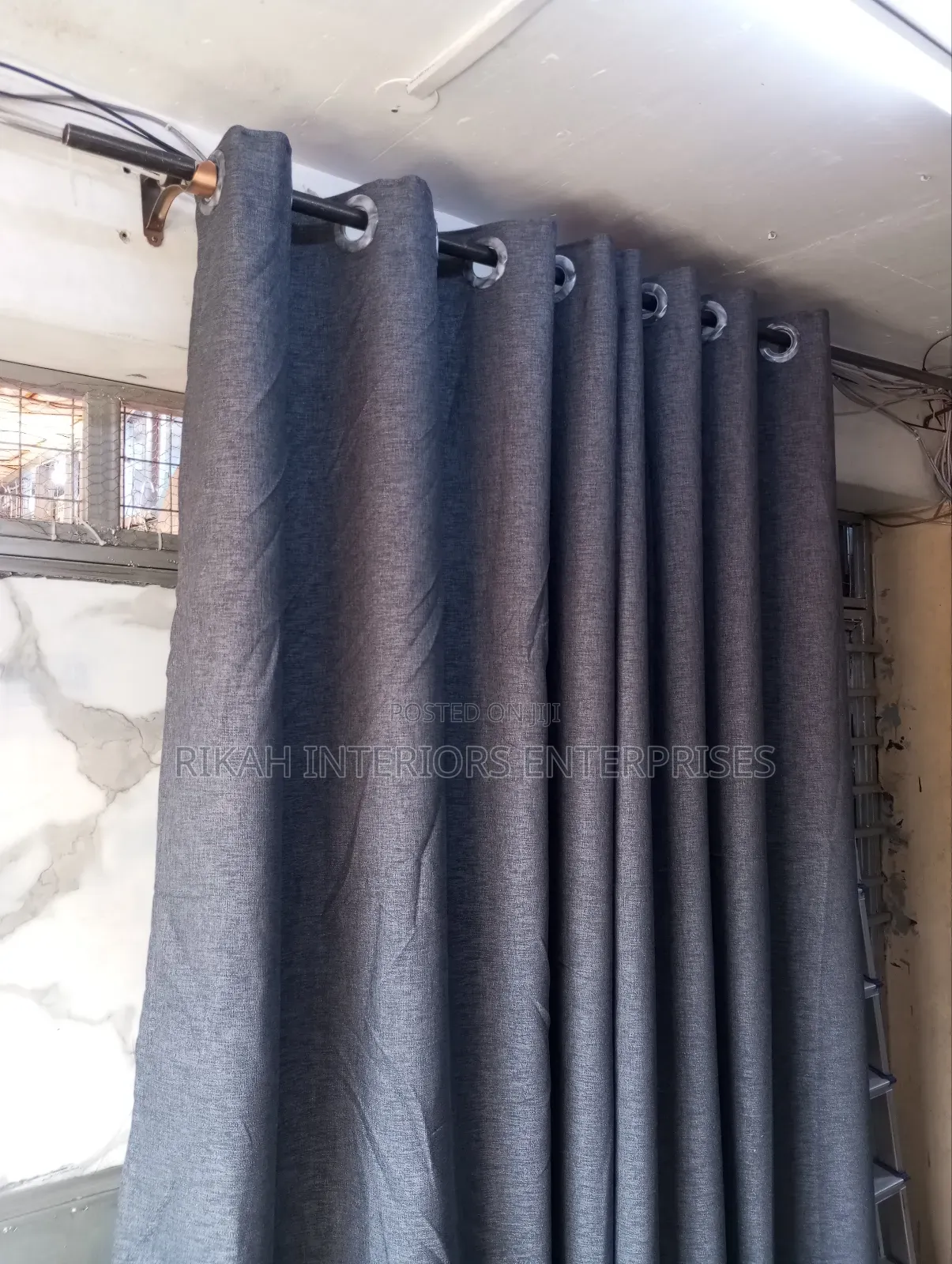 Quality Plain Grey Curtains