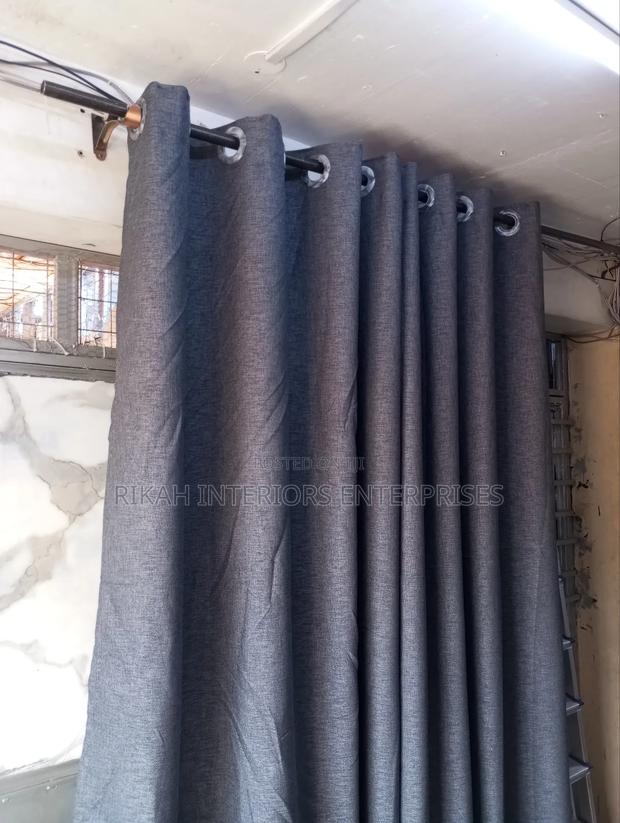 Quality Plain Grey Curtains