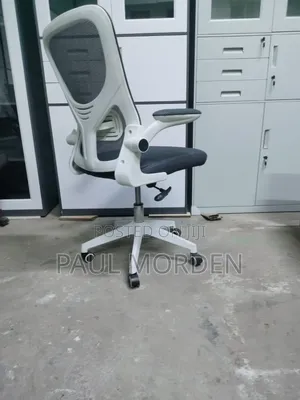 Folding Office Chair Gray