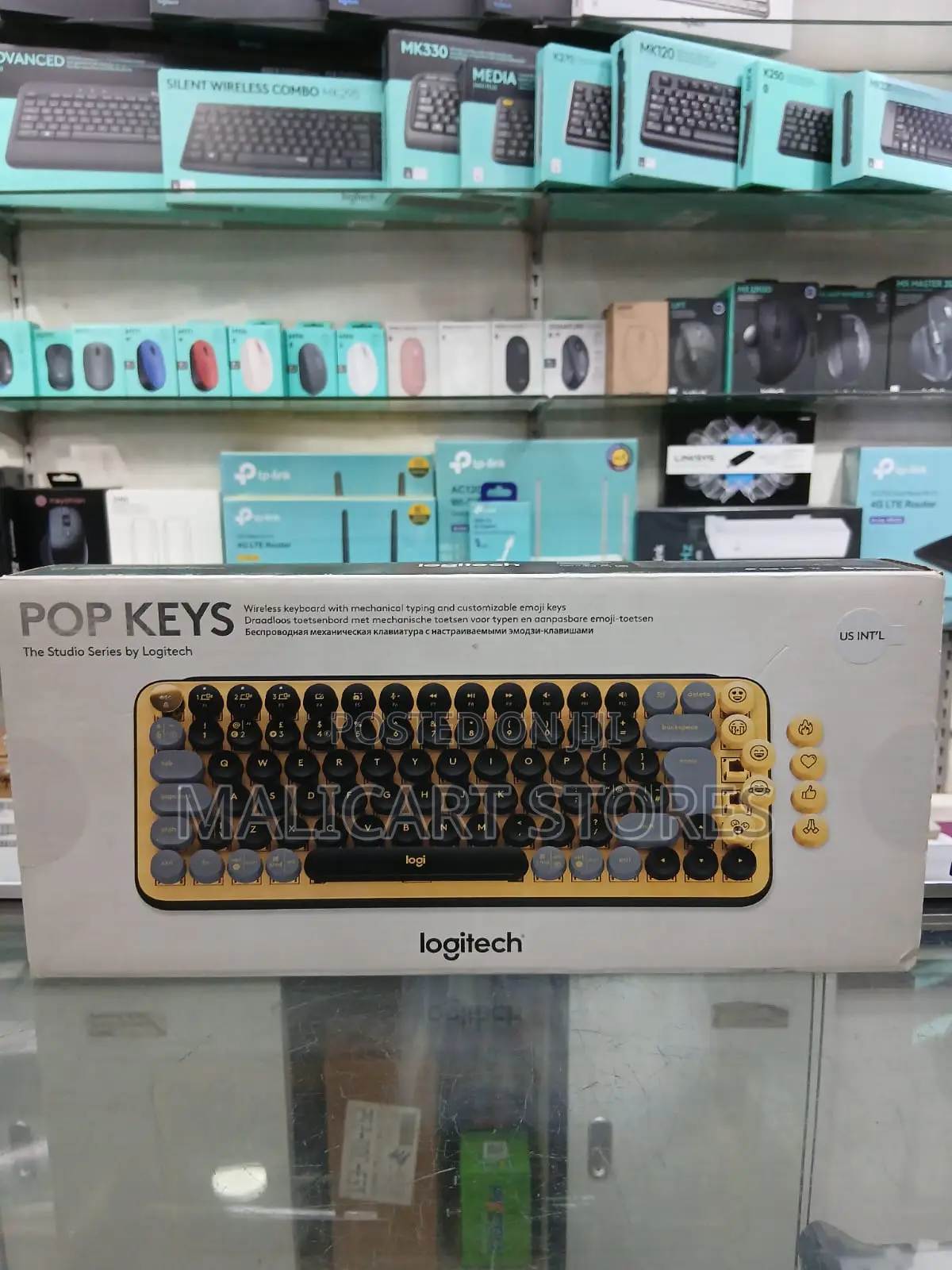Logitech Pop Keys Wireless Mechanical Keyboard