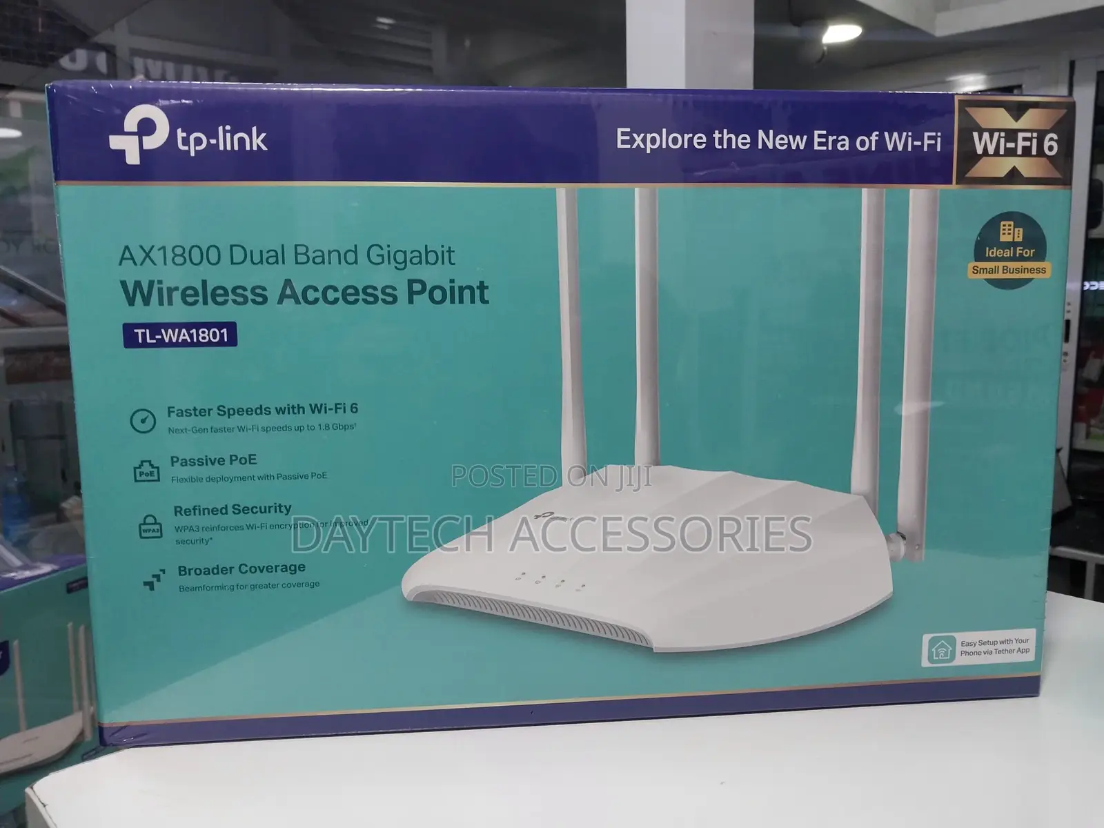 Tp-Link Tl-Wa1801 Dual-Band Ax1800 Gigabit Wi-Fi 6 Access Point