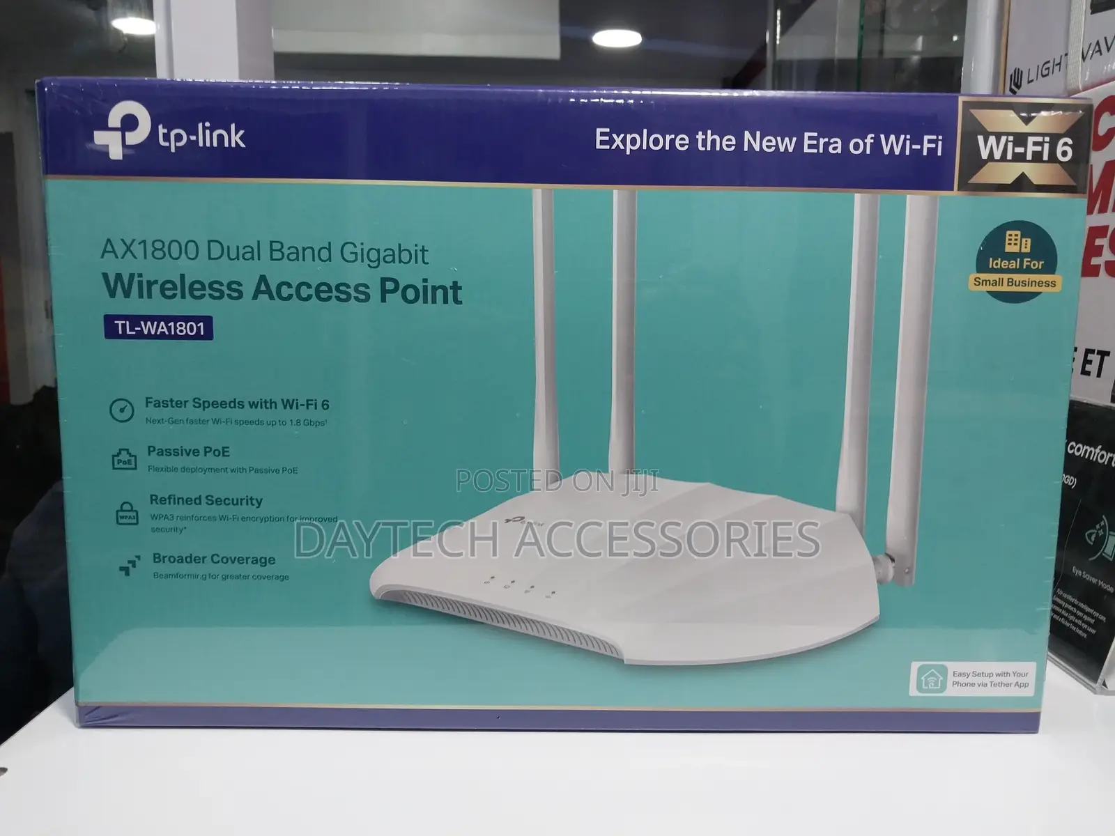 Tp-Link Tl-Wa1801 Dual-Band Ax1800 Gigabit Wi-Fi 6 Access Point