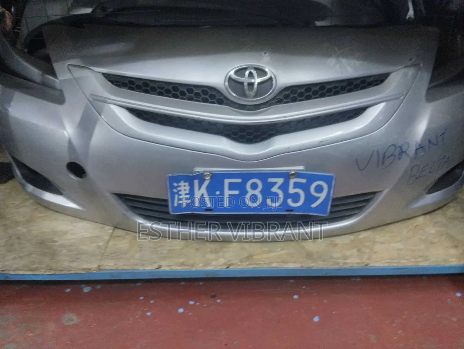 Toyota Belta Front Bumper