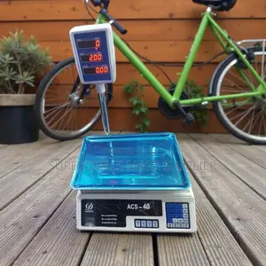 Acs 40 Digital 40kgs Weight Scale Led Display Rechargeable Battery