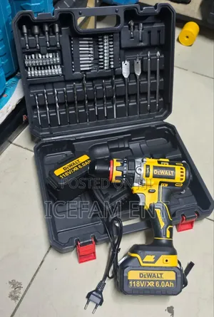 Dewalt Brushless Cordless Drillset With Hammer Function/118v Drill Set