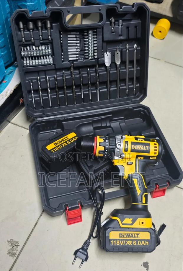 Dewalt Brushless Cordless Drillset With Hammer Function/118v Drill Set - main view