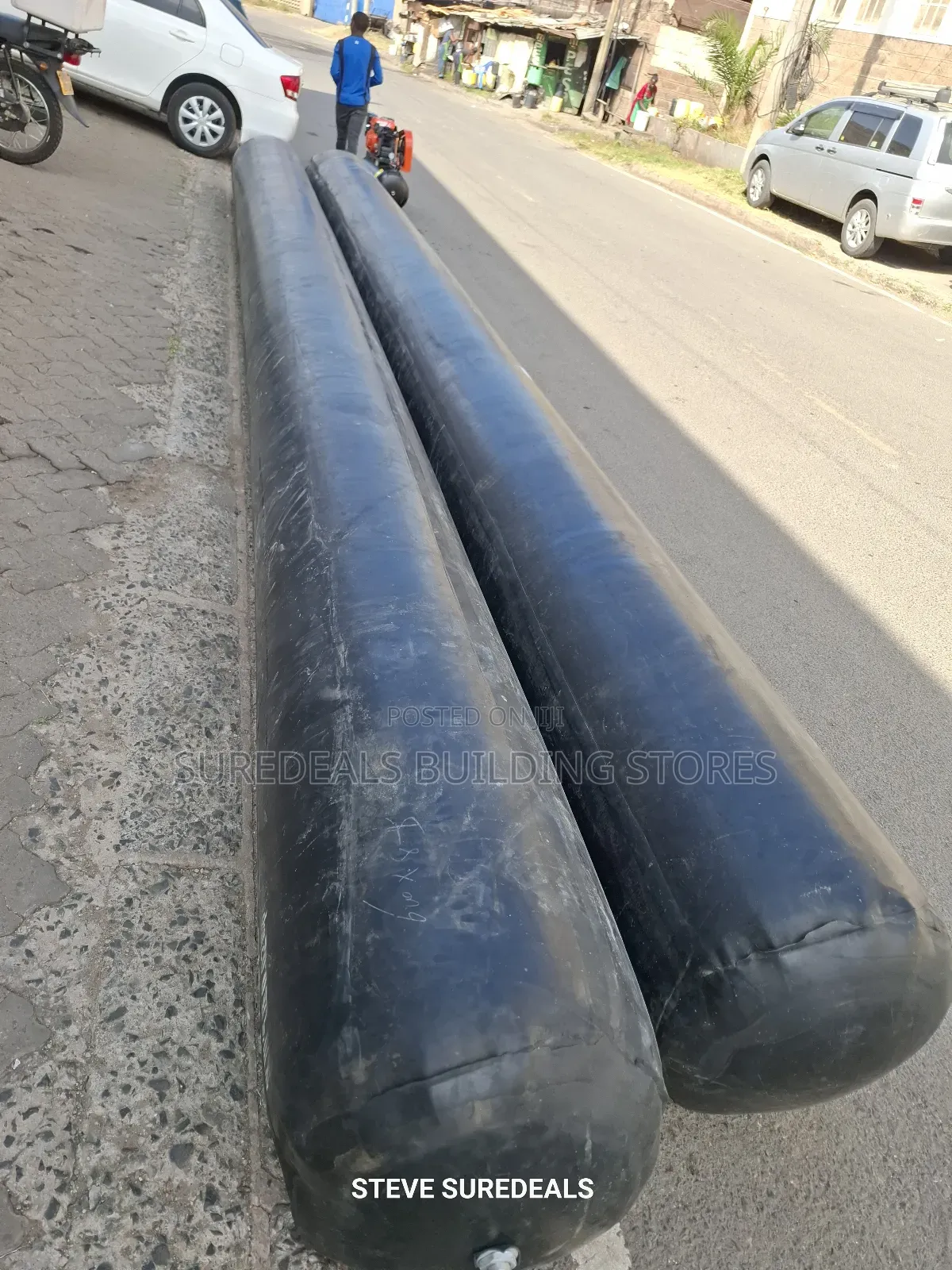 3 - Layer Inflatable Rubber Culvert Balloon 600mm * 8mtrs