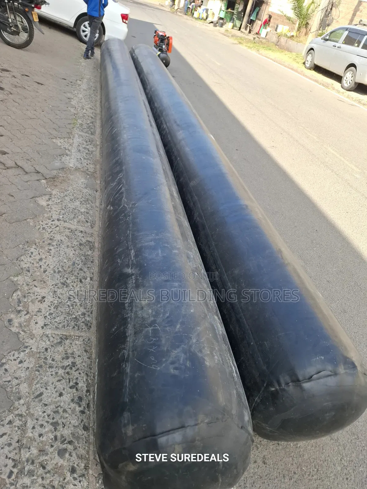 3 - Layer Inflatable Rubber Culvert Balloon 600mm * 8mtrs