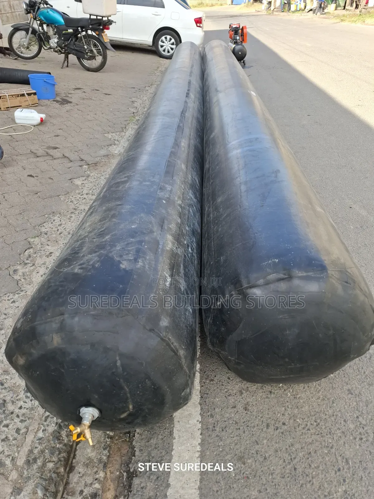 3 - Layer Inflatable Rubber Culvert Balloon 600mm * 8mtrs
