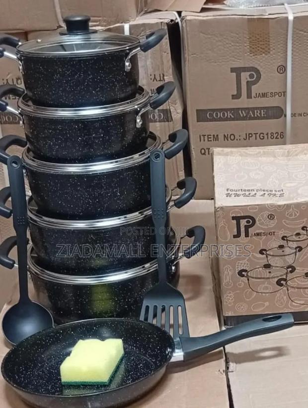 Your Cooking Companion – Jp New Model 14-Piece Non-Stick Set