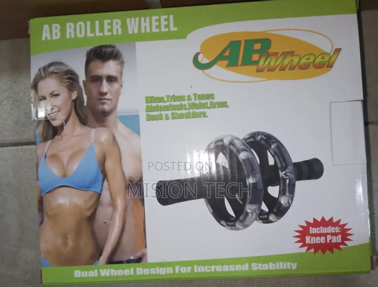 Roller Double Wheel Fitness Equipment
