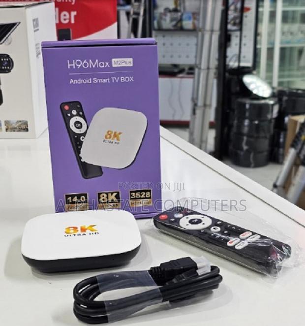 H96 Max M2 Plus 4gb 32gb Android 14 Smart Tv Box Uhd - thumbnail 3