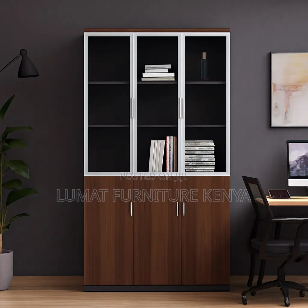 Triple-Door Office Cabinet / Executive Storage Cabinet