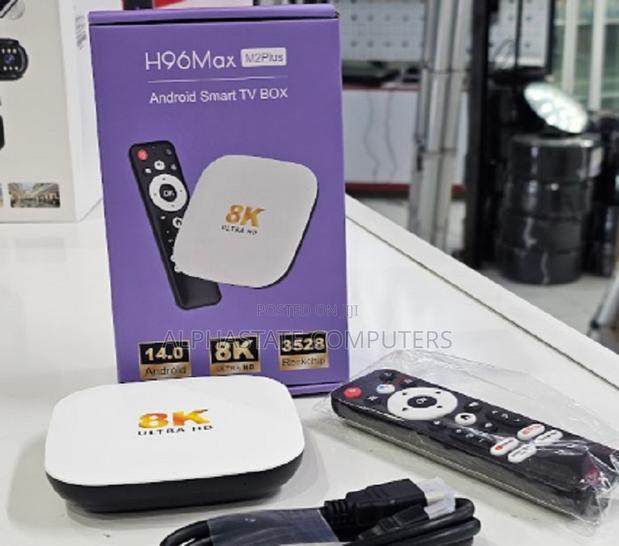 H96 Max M2 Plus Android Box Uhd, Wifi, Bluetooth, 4gb/32gb - thumbnail 3