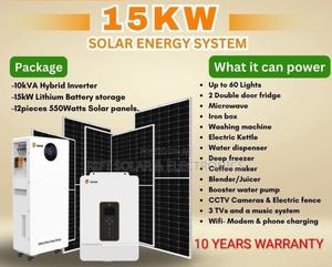10kva Lithium Battery - 15kwh Lithium Battery Total Off-Grid Package - thumbnail 2