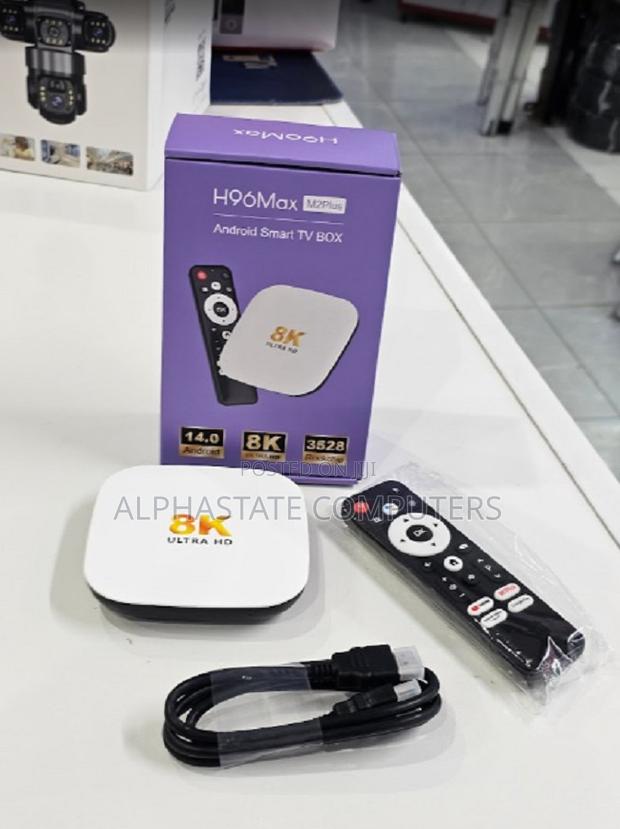 H96 Max M2+ Android Tv Box | Fast Performance | 4gb + 32gb - thumbnail 3