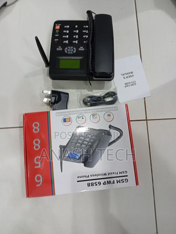 New GSM 6588 Wireless Desk Phone Portable