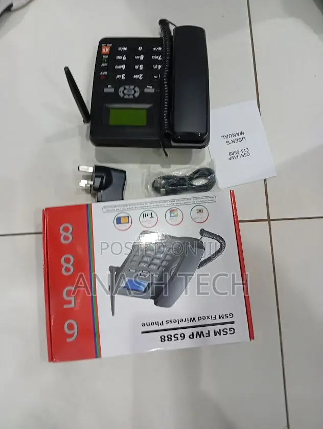 New GSM 6588 Wireless Desk Phone Portable