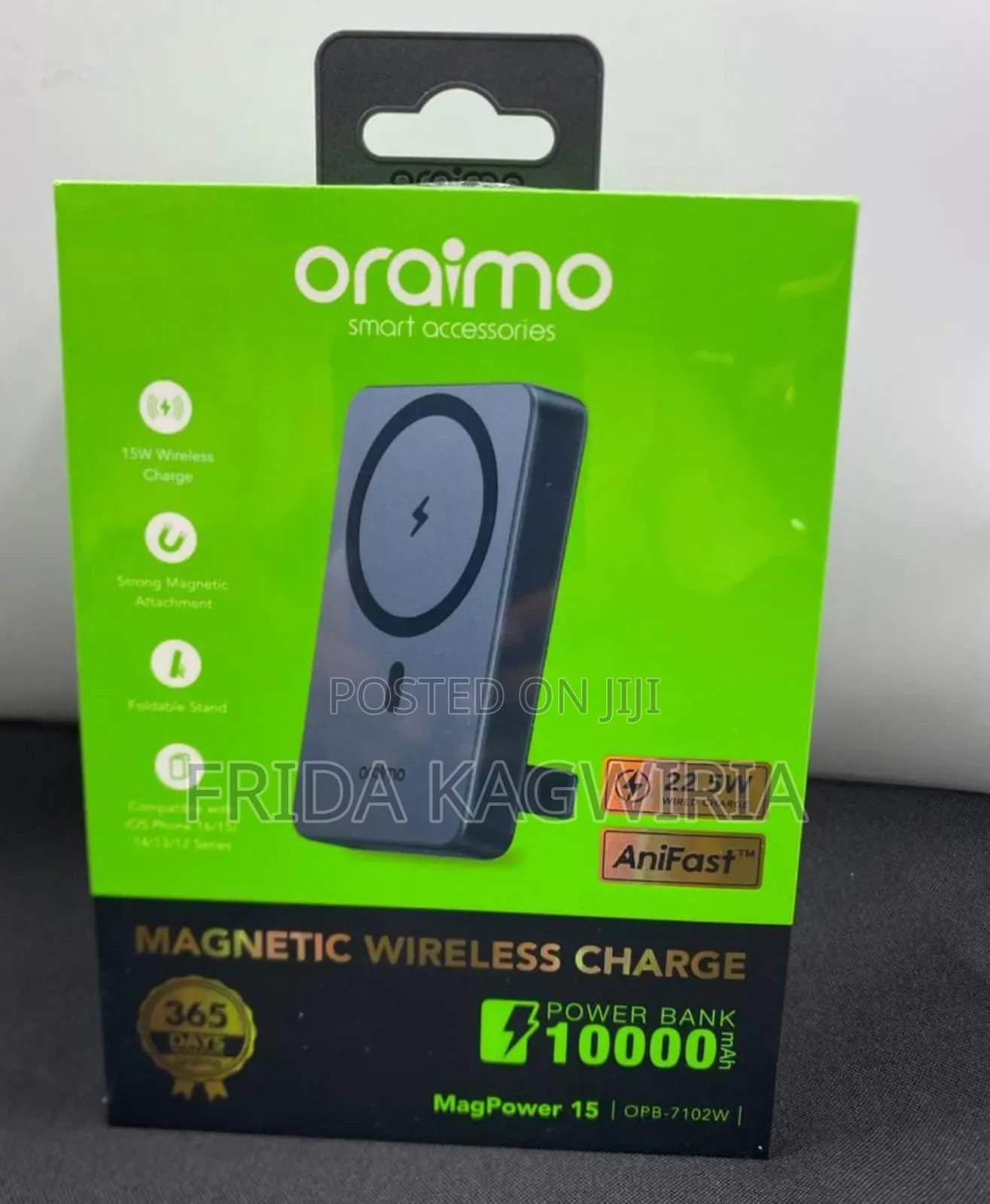 Oraimo Wireless Powerbank Opb-7102w