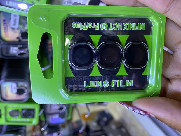 Infinix Hot 60 Pro Plus Camera Lens Protector Ring Tempered Glass - thumbnail 3