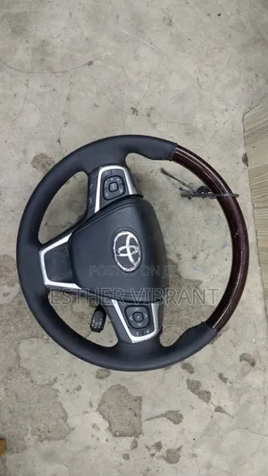 Harrier 2015 Steering Wheel With Airbag