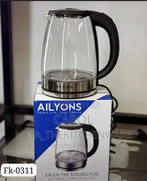 1.8ltr Ailyons Transparent Kettle