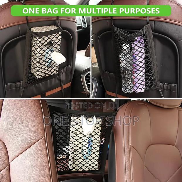 Front Seat Black Strong Cargo Net